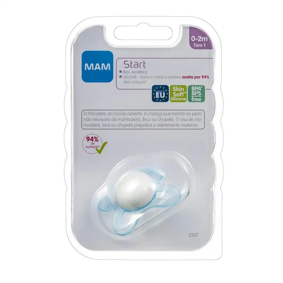 CHUP ORIG START MAM AZUL 0-2M