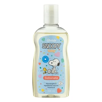 SABONETE LIQ SNOOPY ALGODAO 200ML