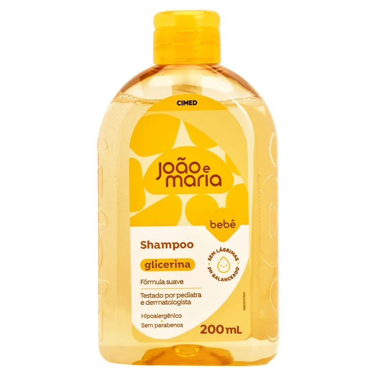 SABONETE LIQ BABY GLICERINA 200ML JOAO E MARIA