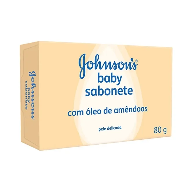 SABONETE JOHNSONS AMENDOAS 80G