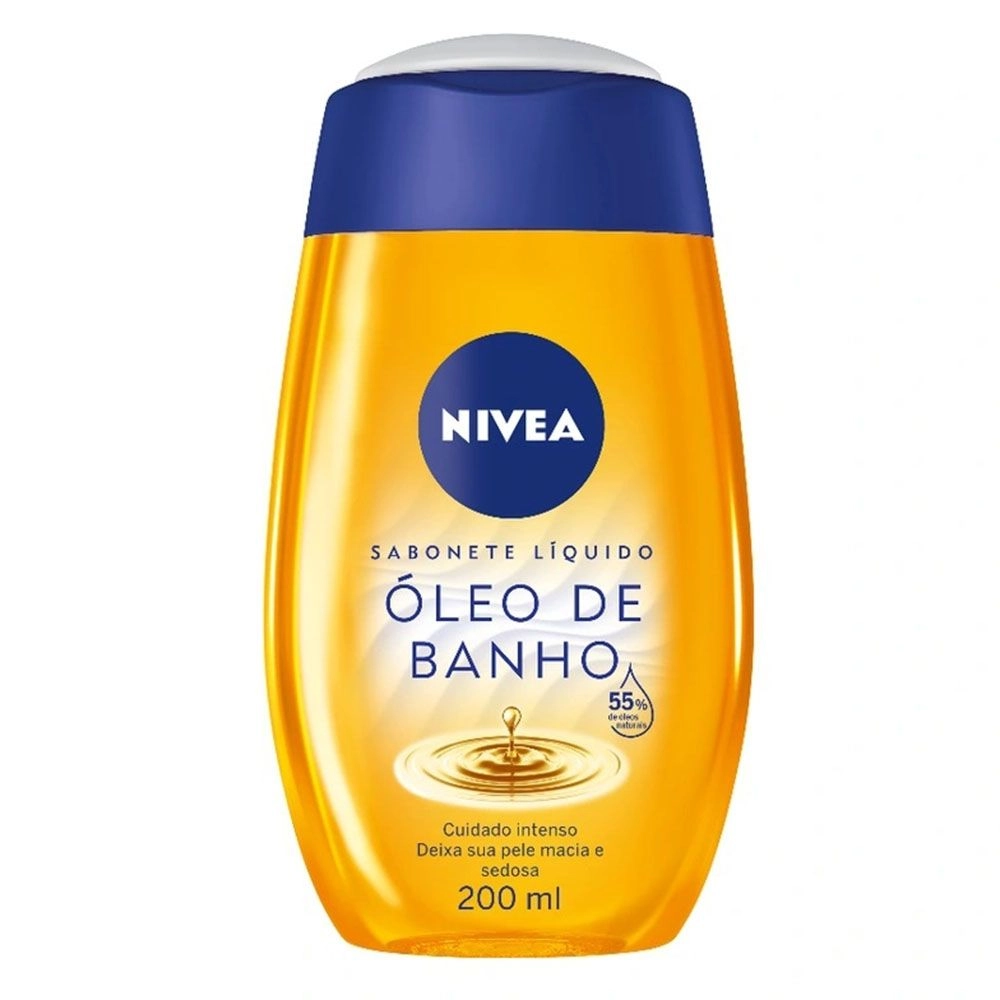 SAB LIQ NIVEA OLEO DE BANHO 200ML