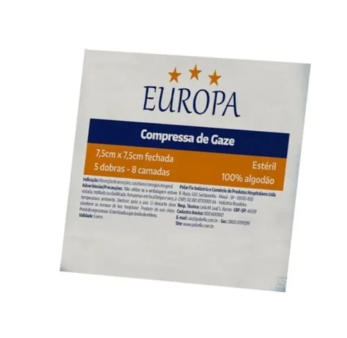 COMPRESSA DE GAZE EUROPA 10UND
