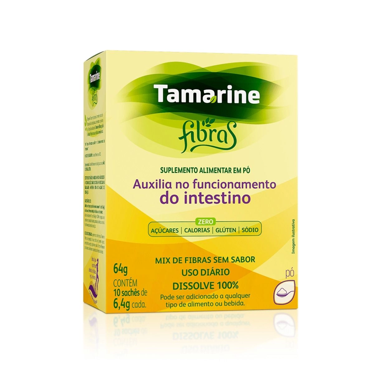 FIBRAS TAMARINE S/ SABOR C/ 10