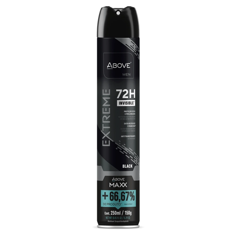 DESOD ABOVE AERO EXTREME INVISIBLE 250ML
