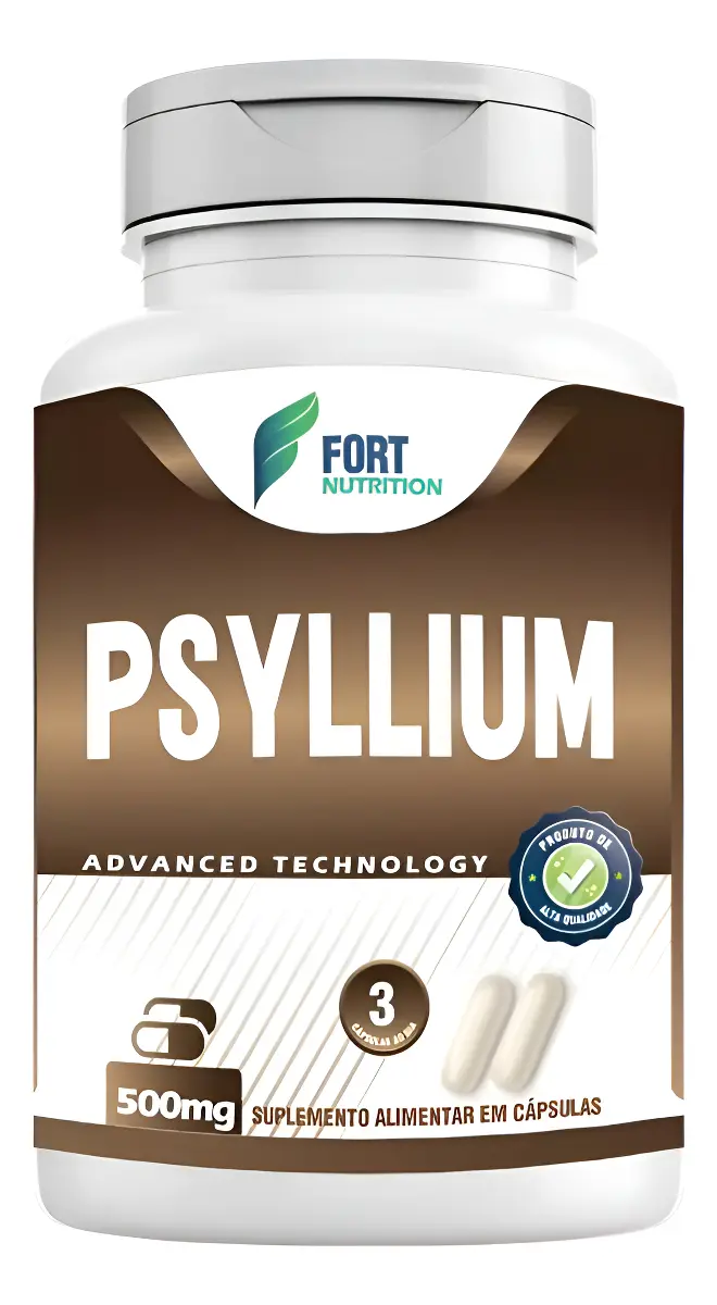 PSYLLIUM 500MG 60CAPS