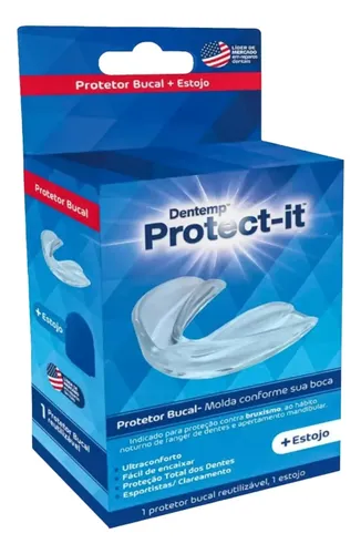 PROTETOR BUCAL PROTECT-IT PARA BRUXISMO 1UN