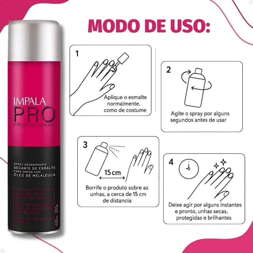 SPRAY SECANTE IMPALA PRO 400ML - foto 3