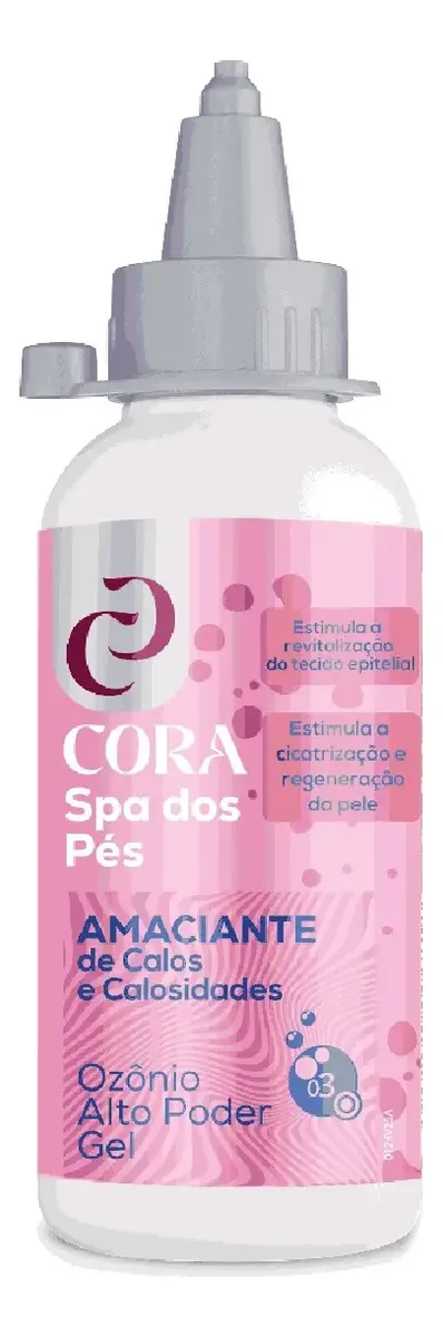 CORA SPA DOS PES AMACIANTE OZONIO GEL 100ML