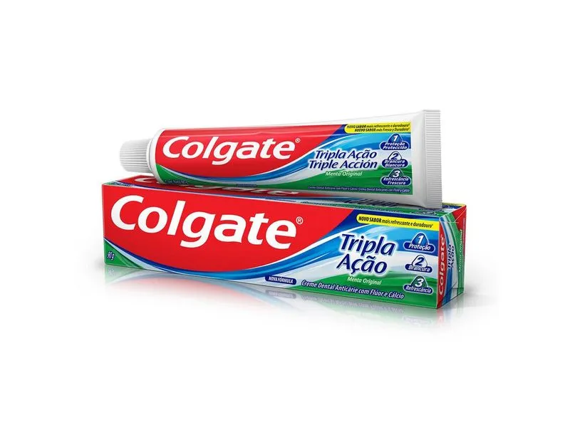 CREME DENTAL COLGATE TRIPLA ACAO 90G