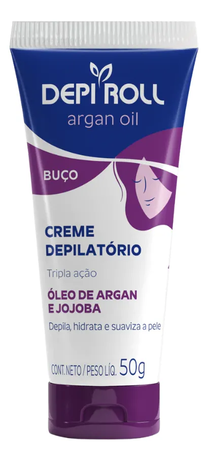 CREME DEPI ROLL BUÇO ARGAN 50G
