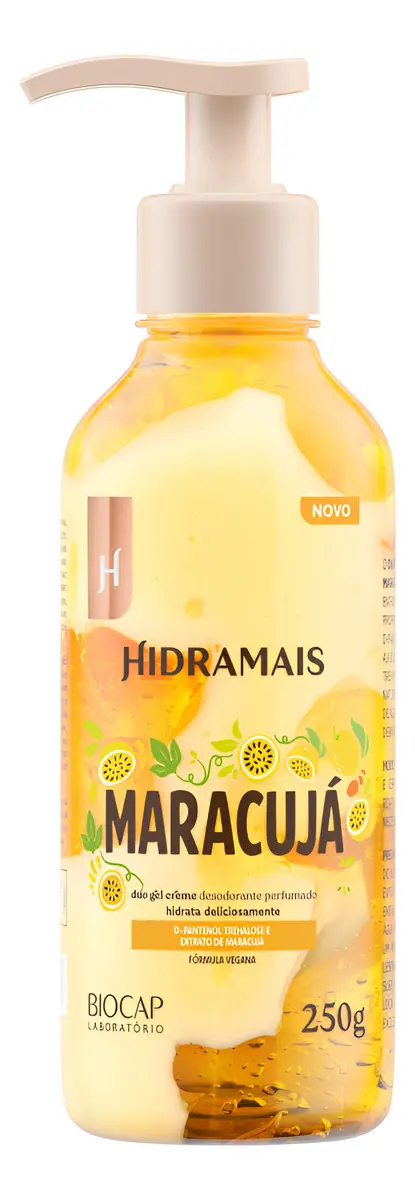 CREME GEL HIDRAMAIS MARACUJA 250G