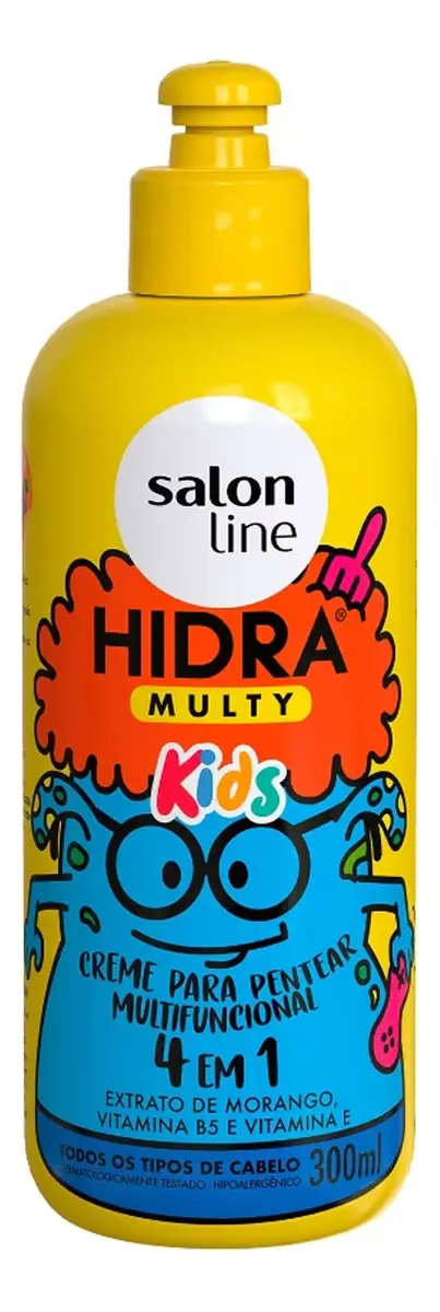 CREME HIDRA MULTY KIDS 4EM1 300ML