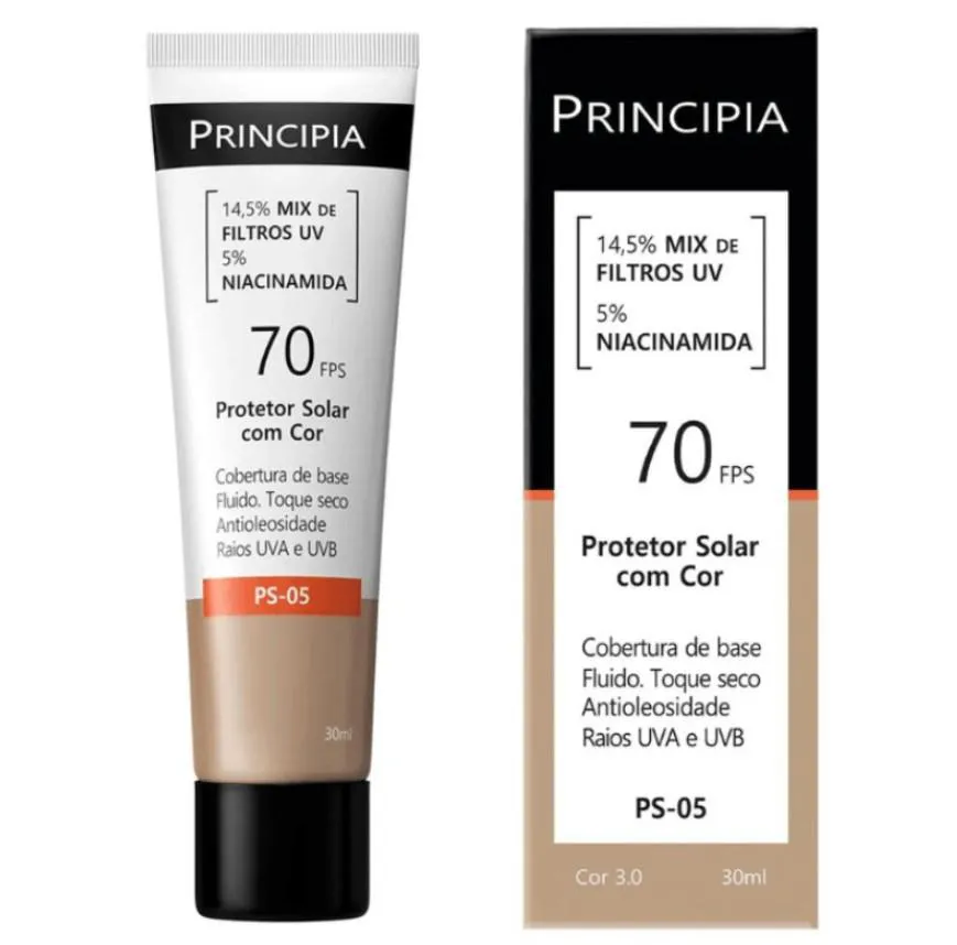 PRINCIPIA SOLAR FACIAL FPS70 PS05 COR 3.0 30ML