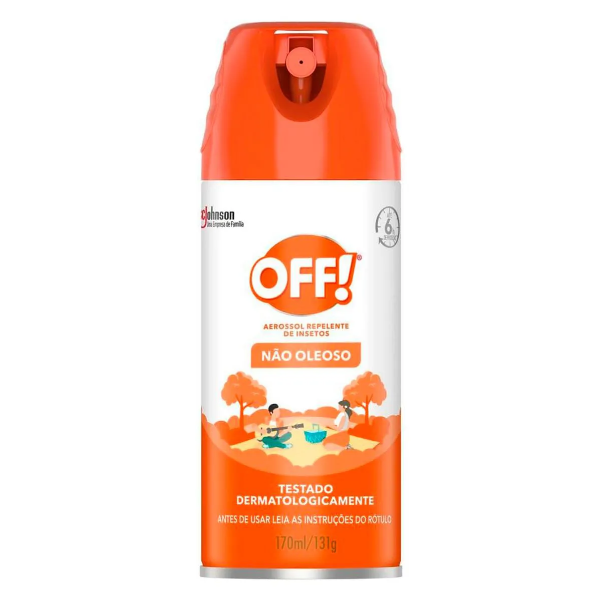 REPELENTE OFF AEROSSOL 170ML