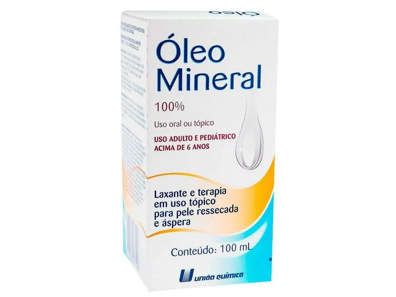 OLEO MINERAL UNIAO QUIM 100 ML