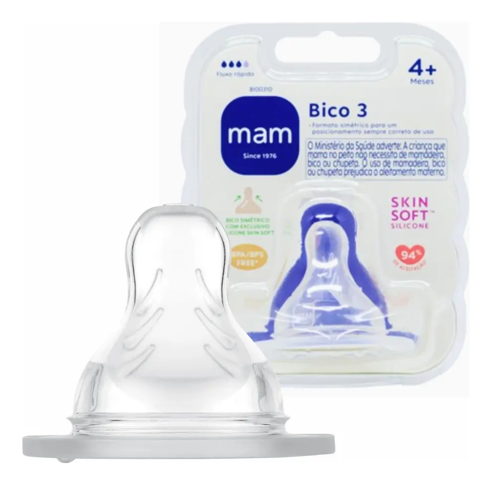 BICO 3 MAM 4 + MAMADEIRA