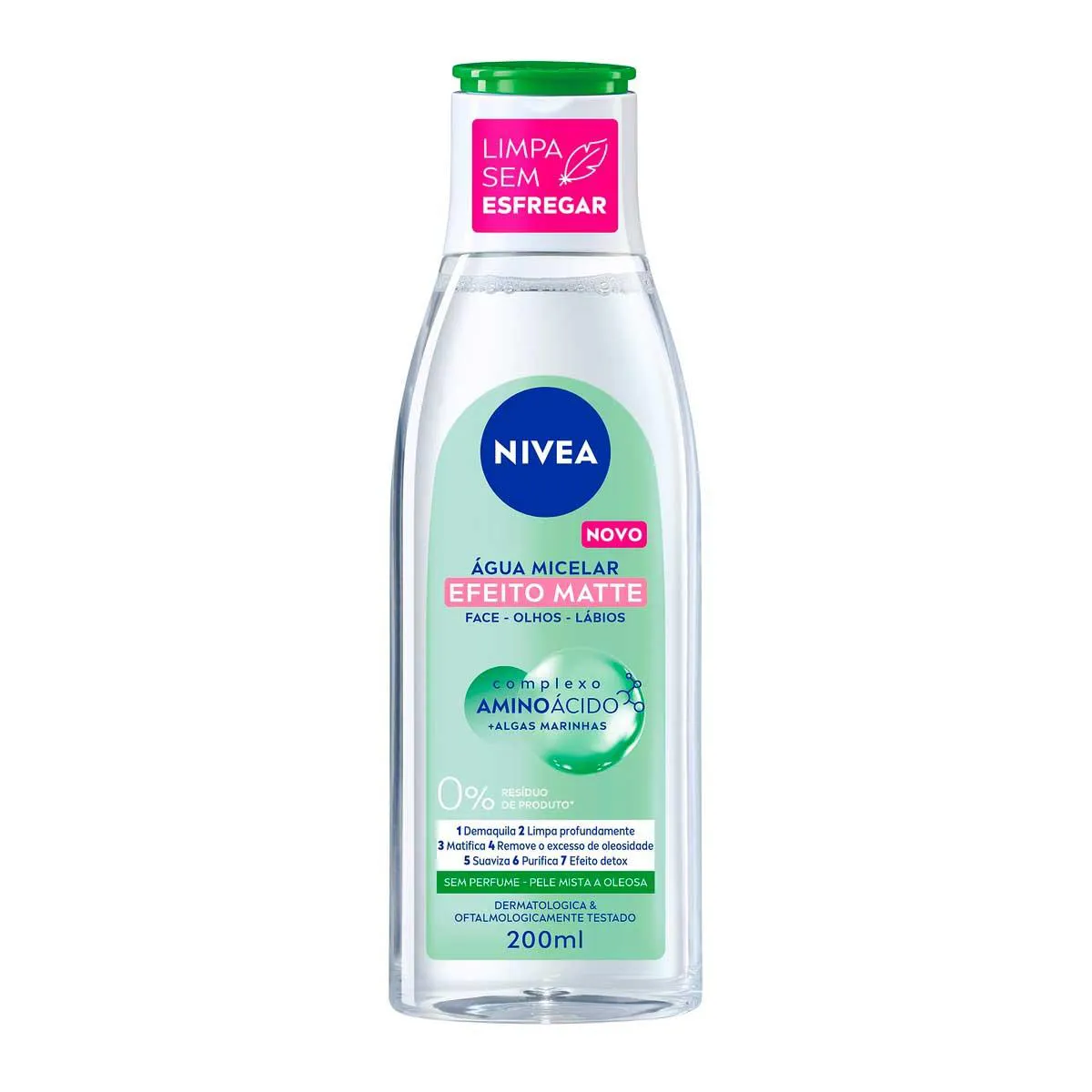 AGUA MICELAR NIVEA EFEITO MATTE 200ML