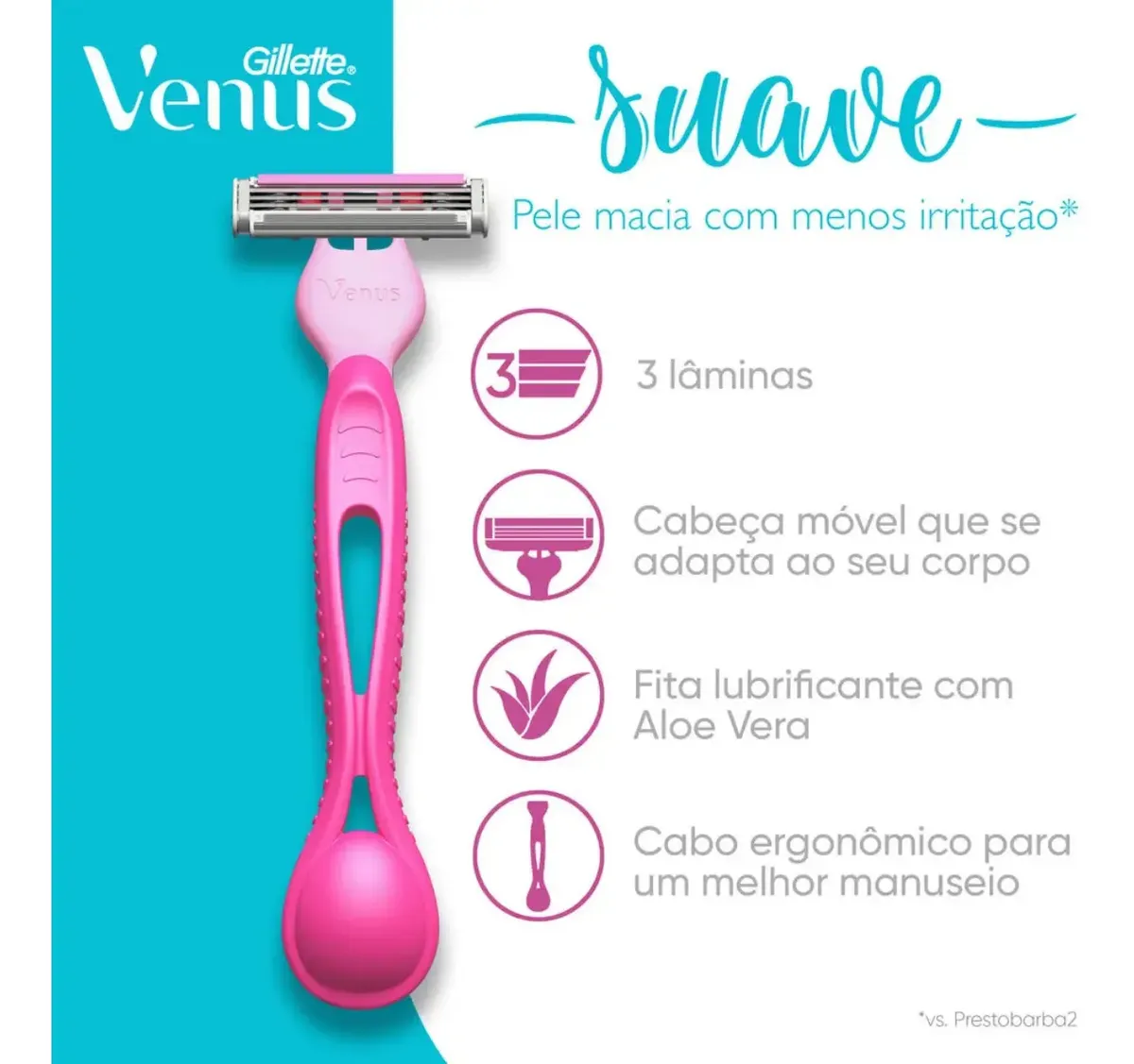 AP GILLETTE VENUS SENSITIVE 2UN - foto 2