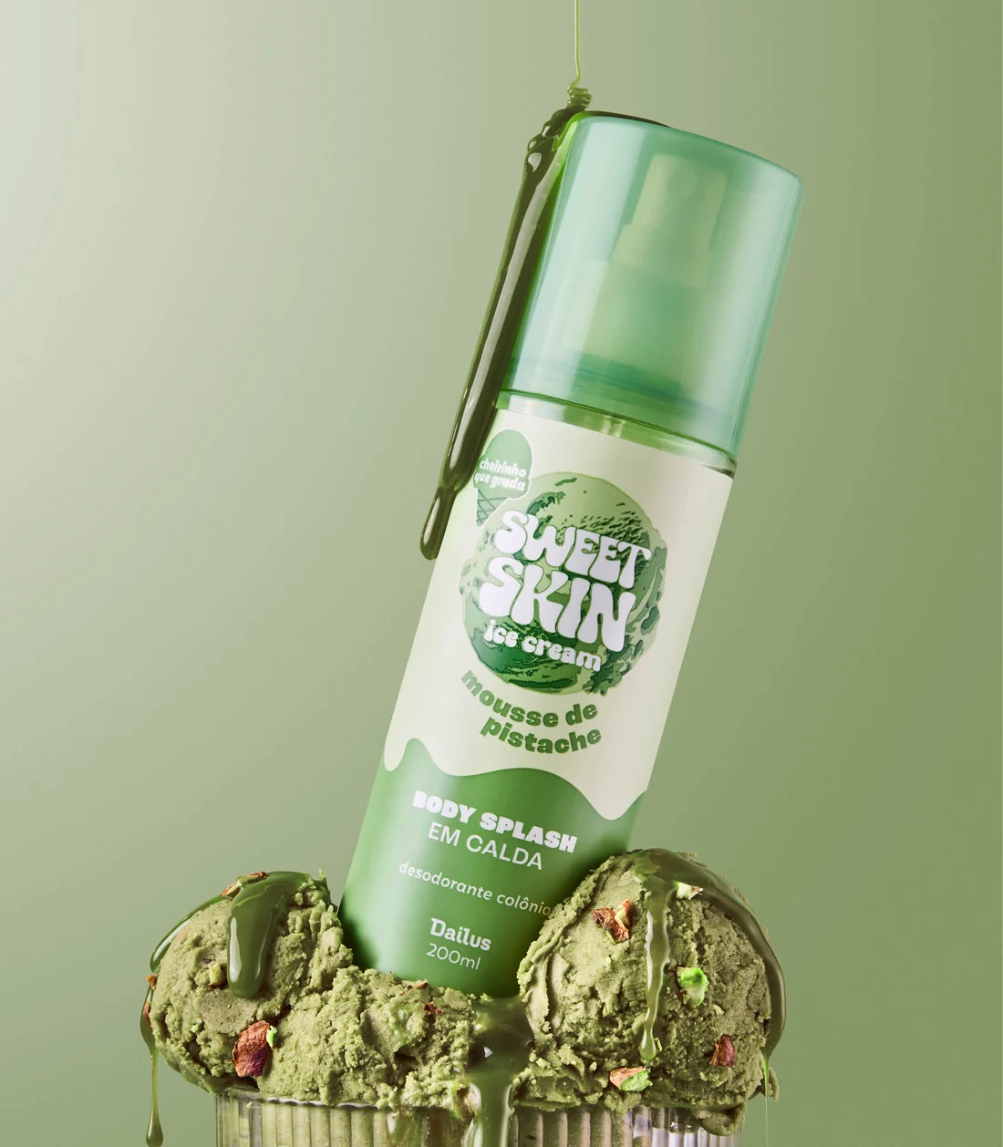 BODY SPLASH DAILUS SWEET SKIN PISTACHE - foto 2