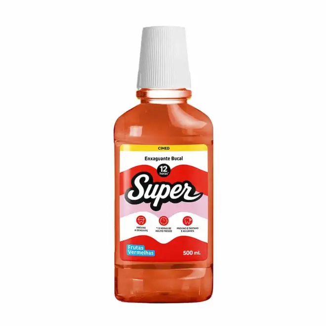 ENXAG SUPER 12H FRUT VERM 500ML