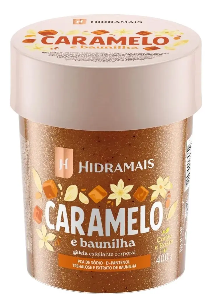 ESFOLIANTE CORP. HIDRAMAIS GELEIA CARAMELO 400G