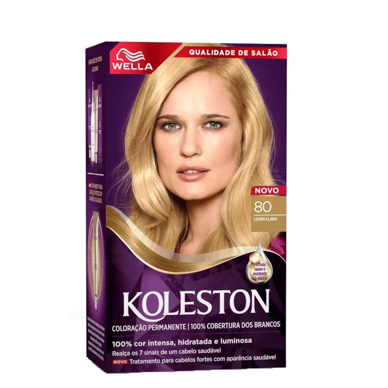 TINTA KOLESTON 80 LOURO CLARO