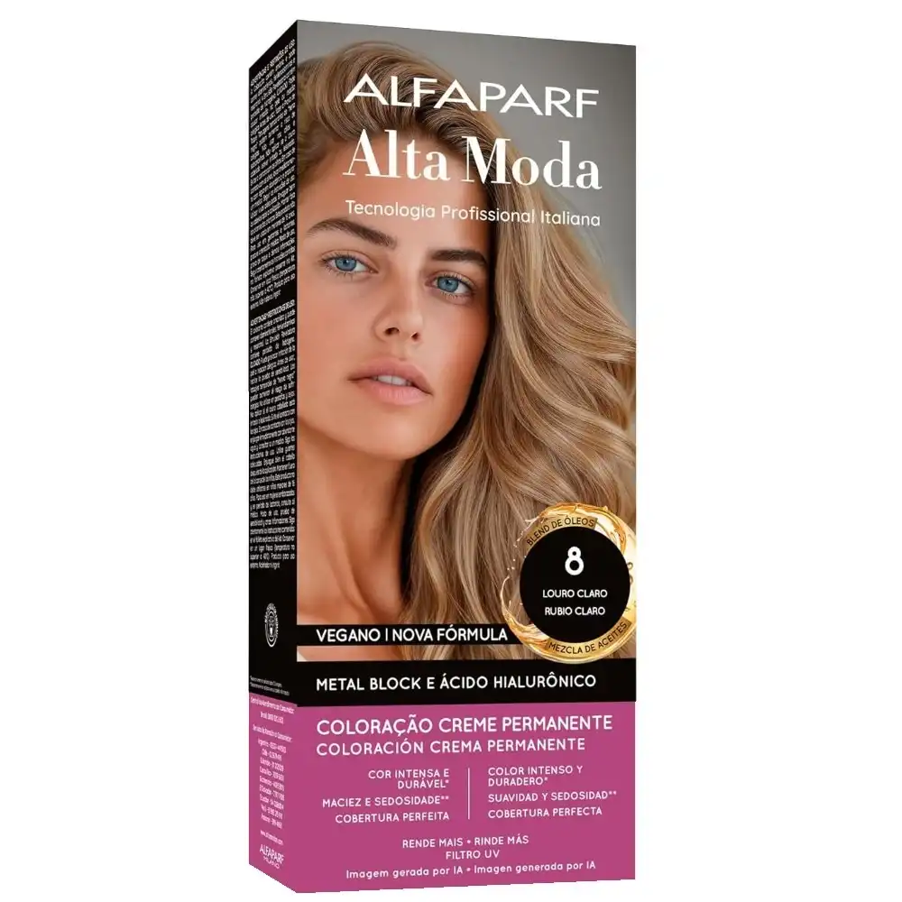 TINTA ALTA MODA 8.0 LOURO CLARO