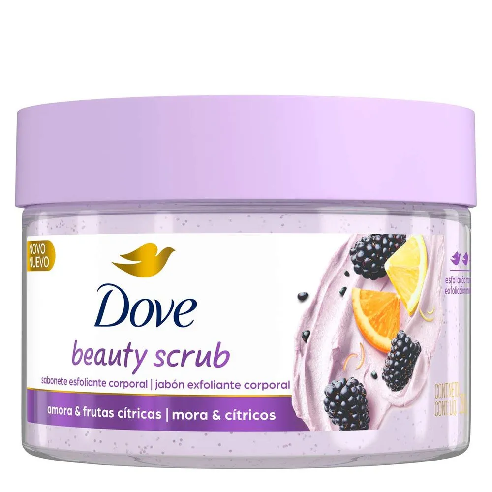 ESFOLIANTE DOVE SCRUB AMORA/FRUTAS 280G