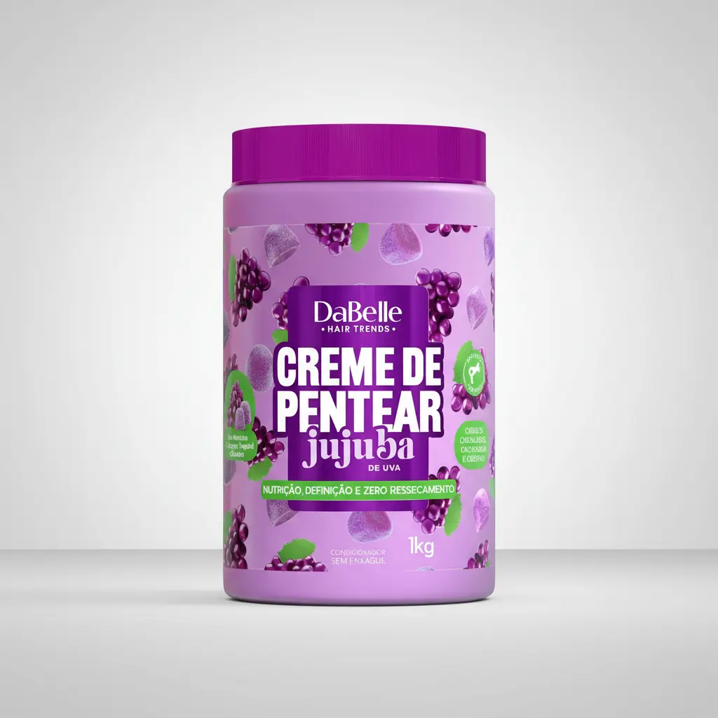 CREME P/ PENTEAR DABELLE JUJUBA UVA 1KG