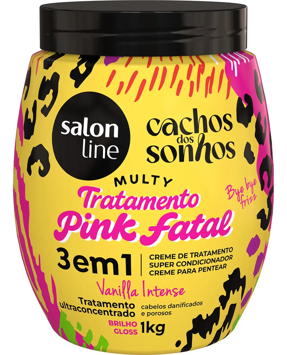 CREME SALON L TRATAMENTO PINK FATAL 1KG