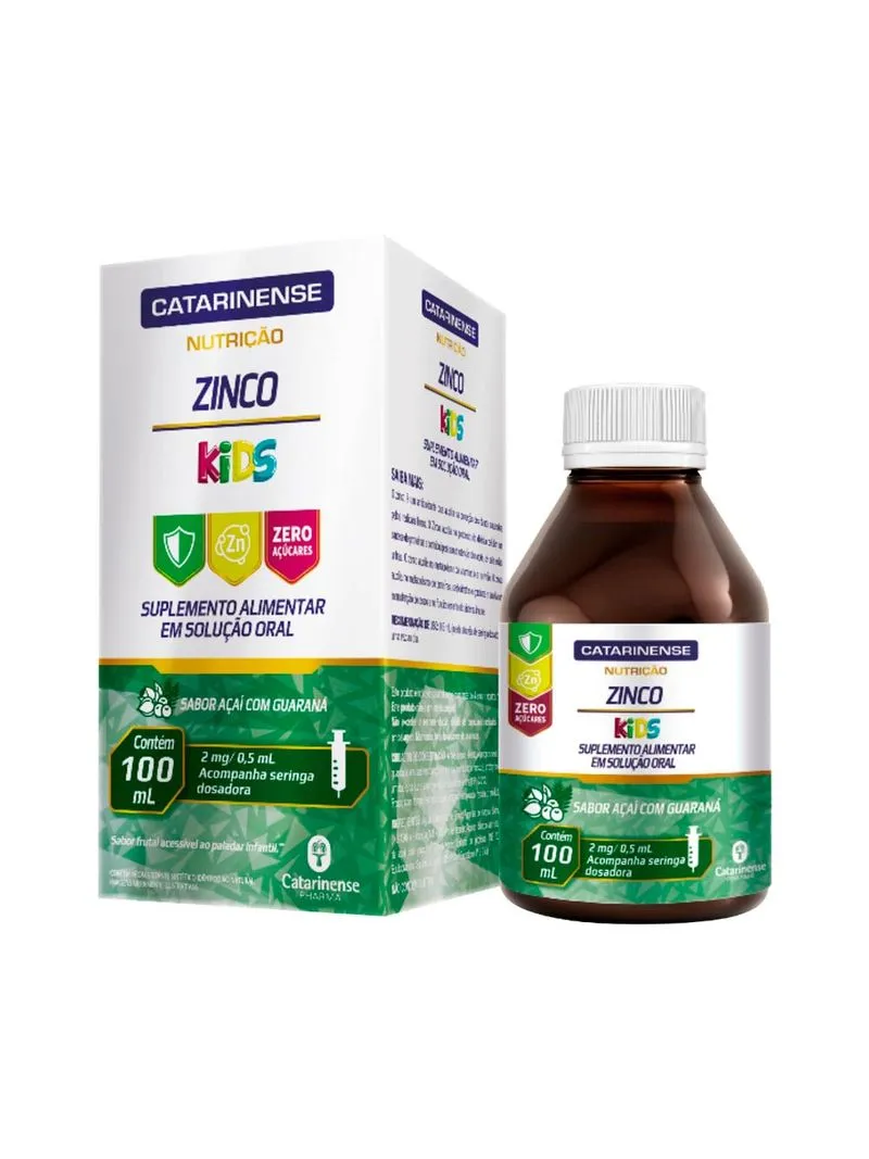 ZINCO KIDS 100ML SABOR ACAI/GUARANA