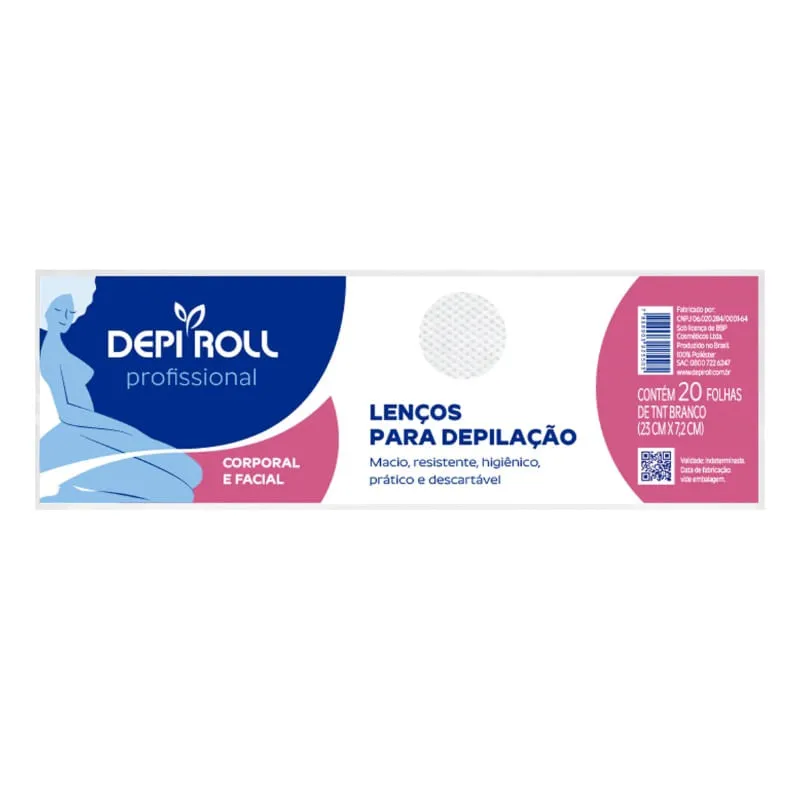 LENCO DEPILATORIO DEPI ROLL 20UN