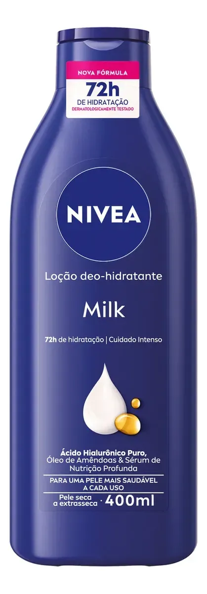 LOCAO NIVEA MILK 400 ML