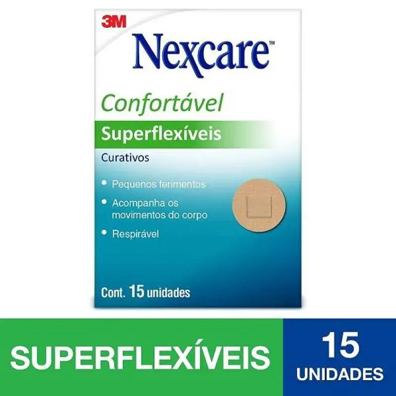 CURATIVO NEXCARE 3M PEQ FERIMENTOS 15UN