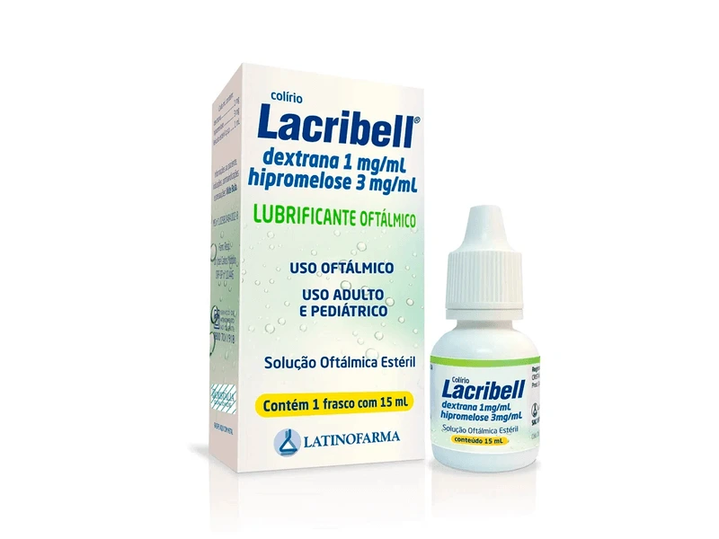 LACRIBELL 1 + 3MG SOL OFT FR 15ML