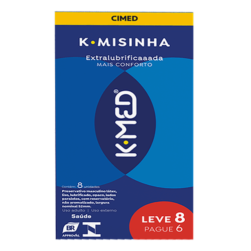 PRESERVATIVO K-MED K-MISINHA C/ 8 UN