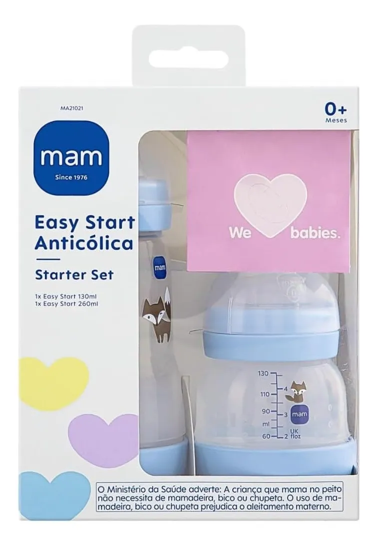 KIT MAM START AZ 130ML + 260ML