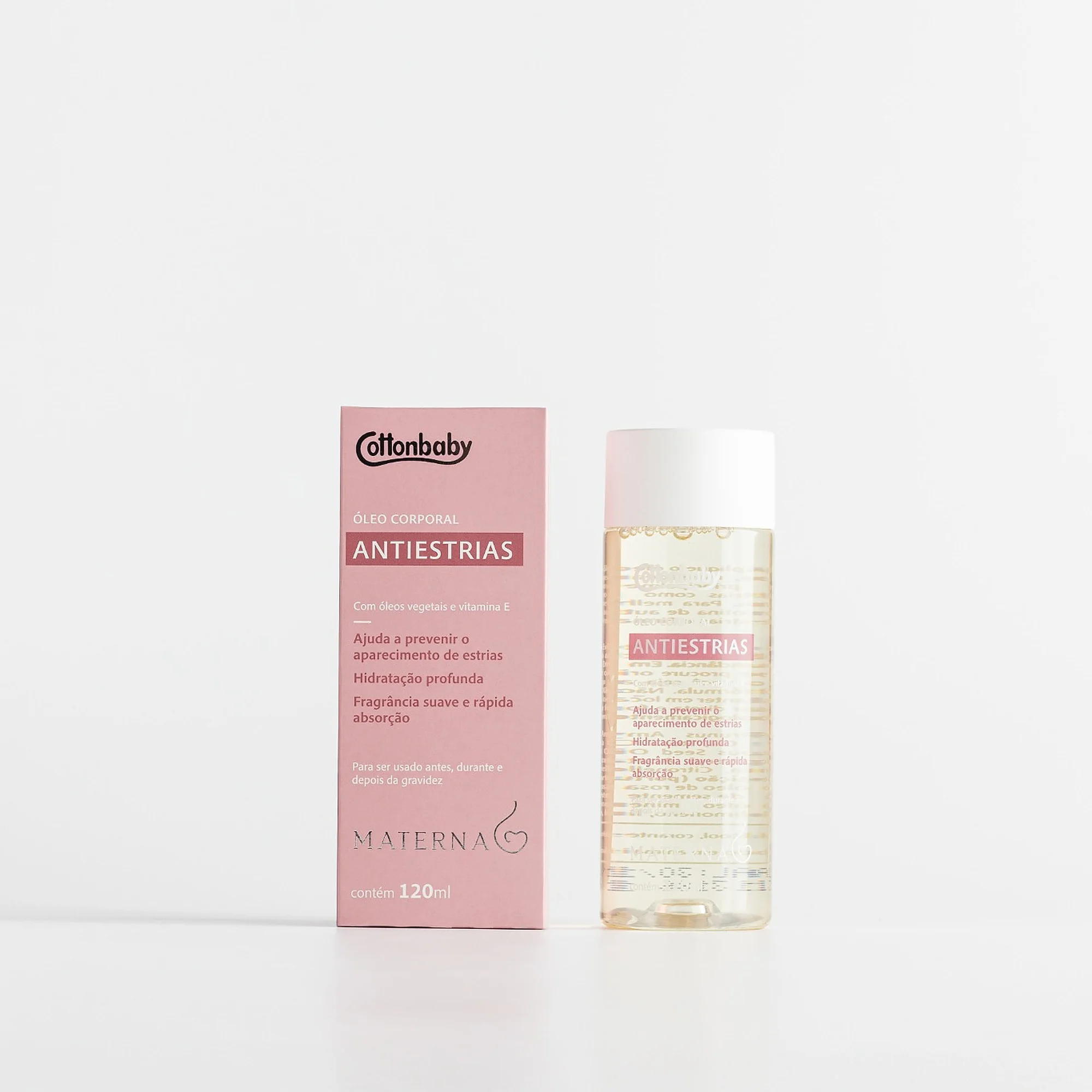 OLEO ANTIESTRIAS MATERNA 120ML