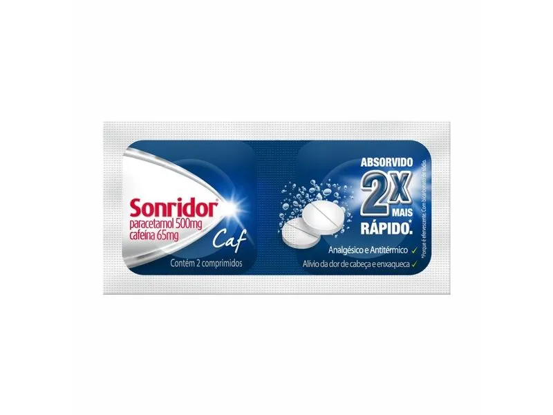 SONRIDOR CAF 500/65MG C/2