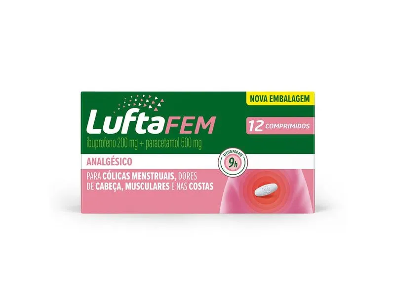 LUFTAFEM 200/500MG 12COMP REV