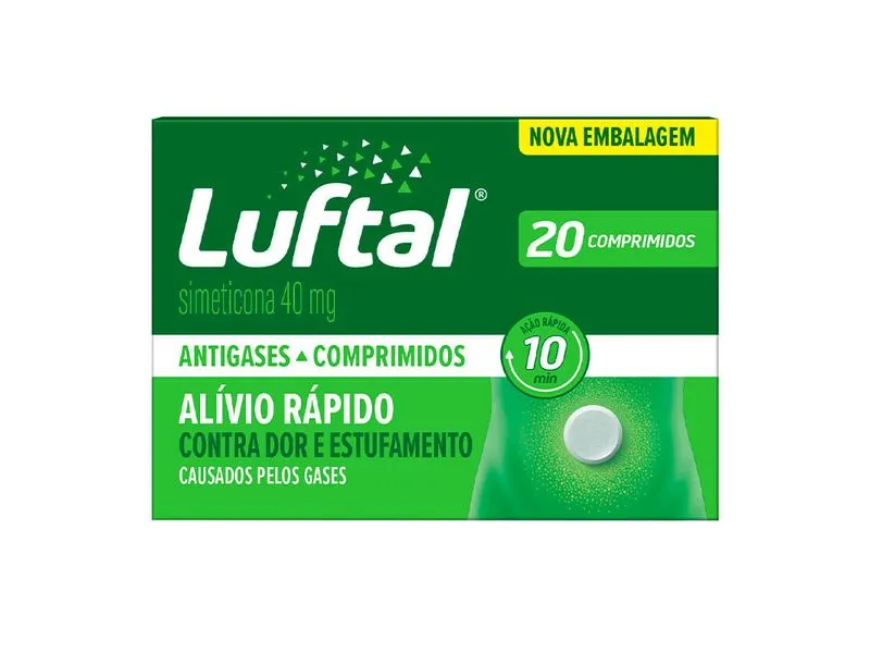 LUFTAL 40 MG C/ 20 CP