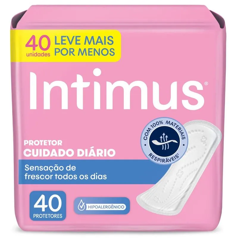 PROTETOR DIARIO INTIMUS S/ABAS 40UN