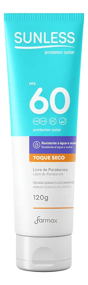 PROT SOLAR SUNLESS FPS60 120G