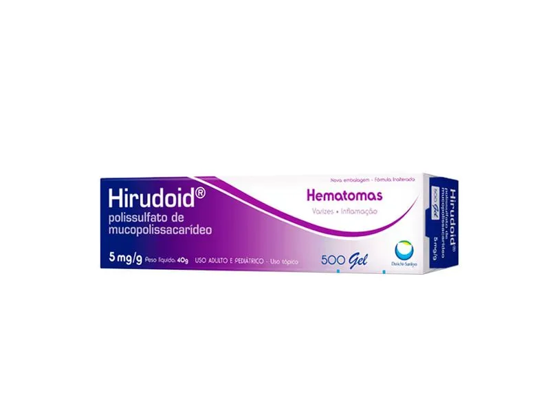 HIRUDOID 500 5 MG/G POM C/ 40