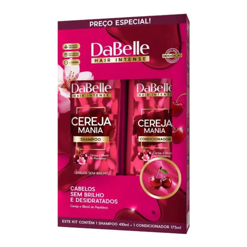 SH DABELLE 250ML + CO CEREJA MANIA 175ML