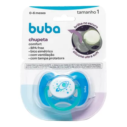 CHUPETA BUBA TAM.1 NOTURNA FOGUETE