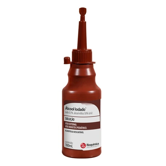 ALCOOL IODADO ALMOTOLIA 100ML