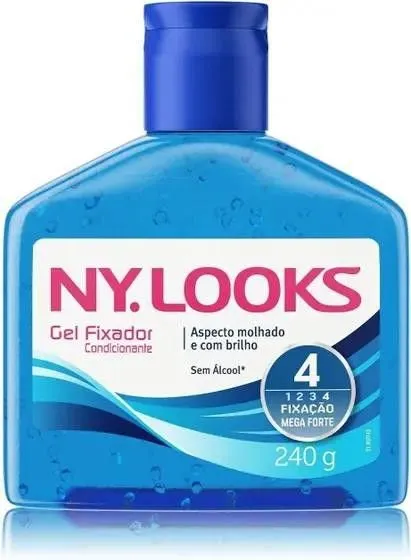 GEL FIXADOR NY LOOKS 4 240 G