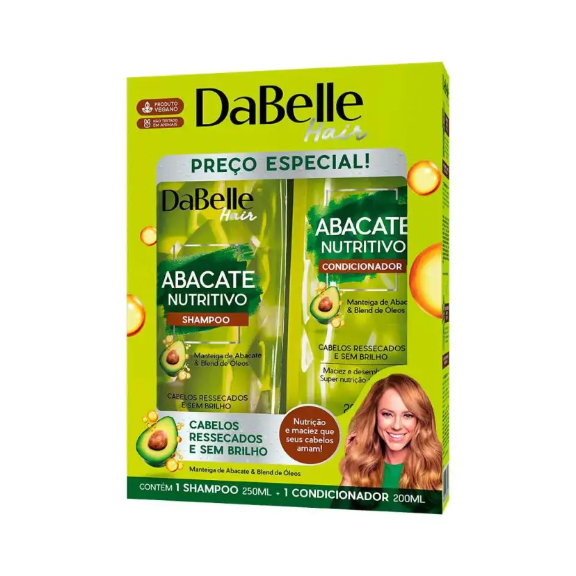 SH DABELLE 250ML + CO ABACATE NUTRITIVO 200ML