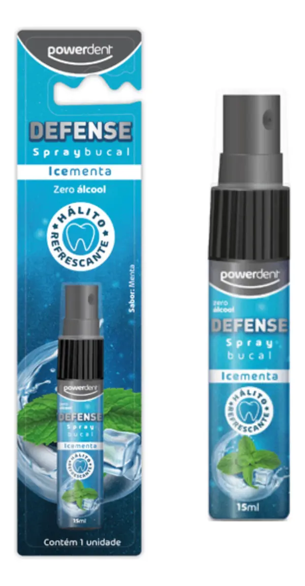 SPRAY BUCAL DEFENSE ICE MENTA 15ML